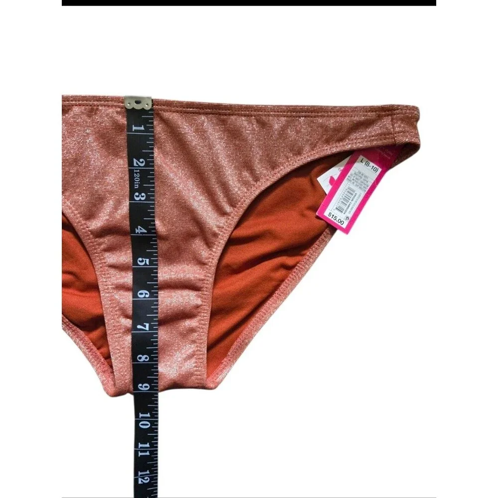 Target Shimmery Orange Underwire Bikini Set